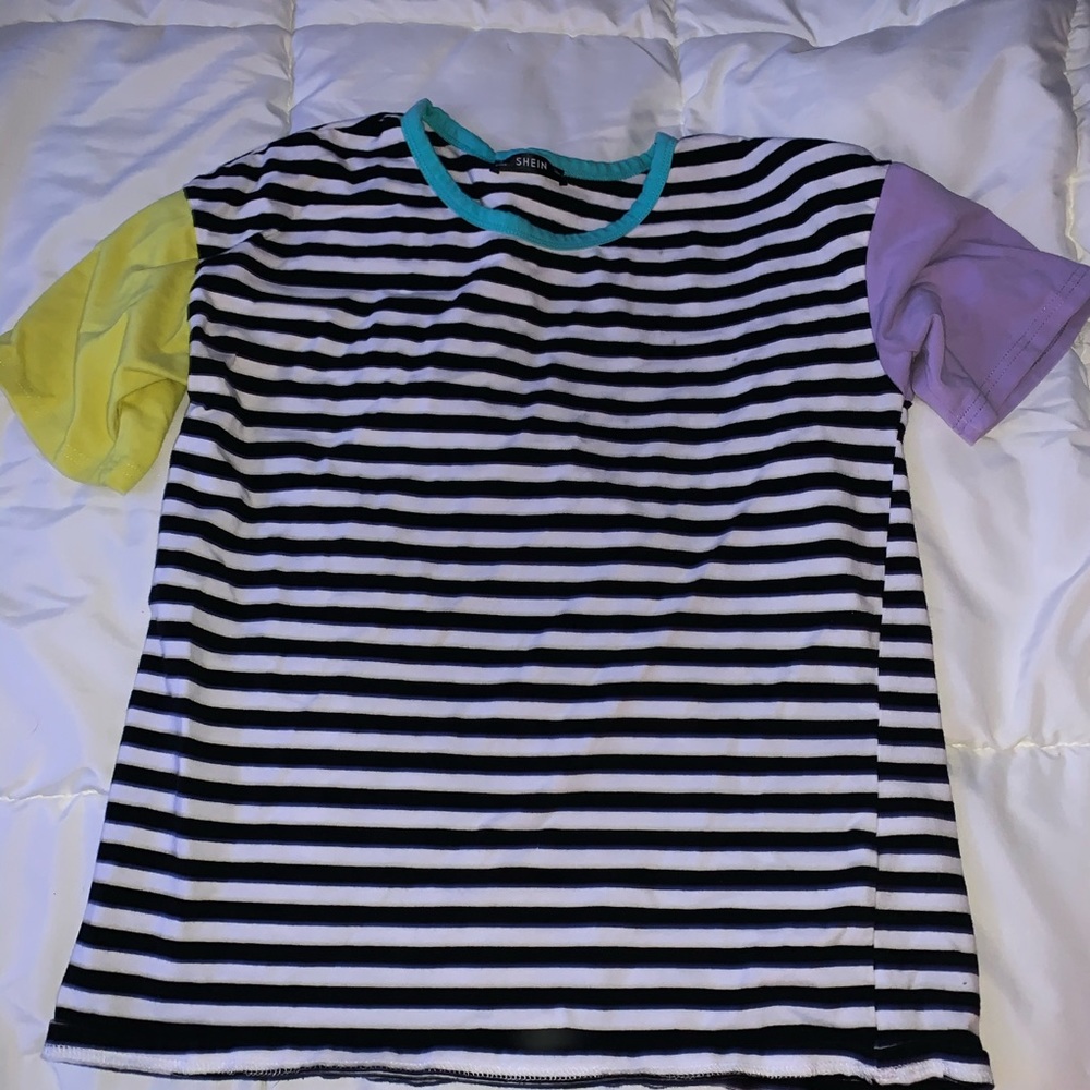 retro striped shirt